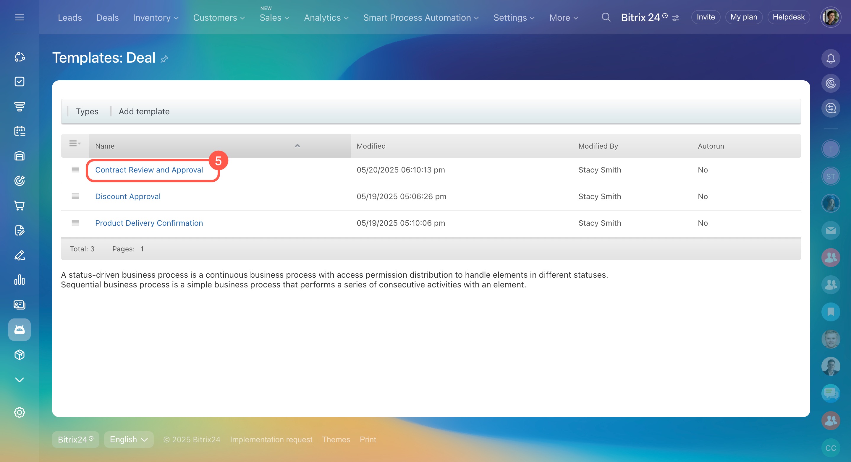 Edit template Edit template