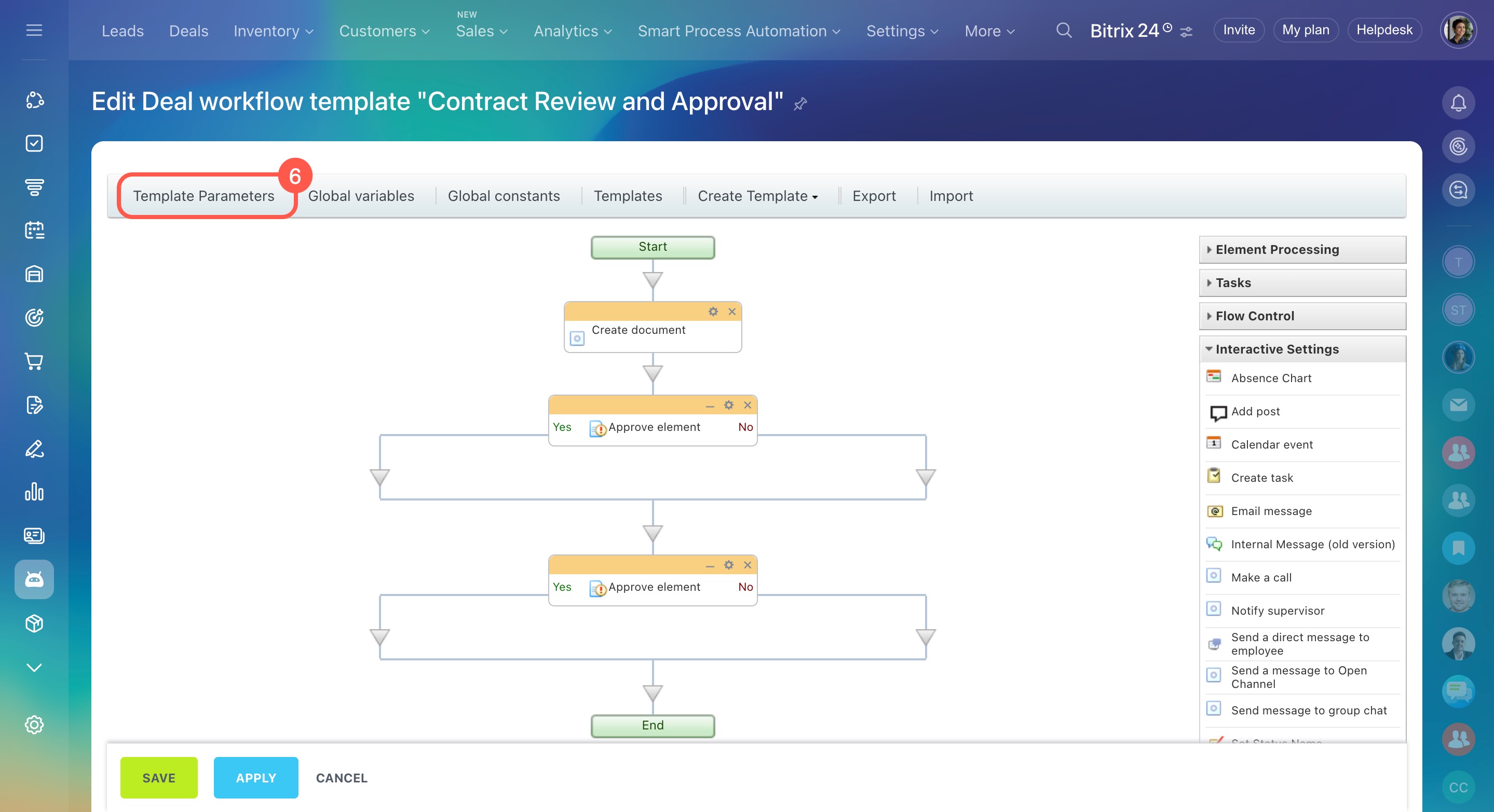 Template parameters Template parameters
