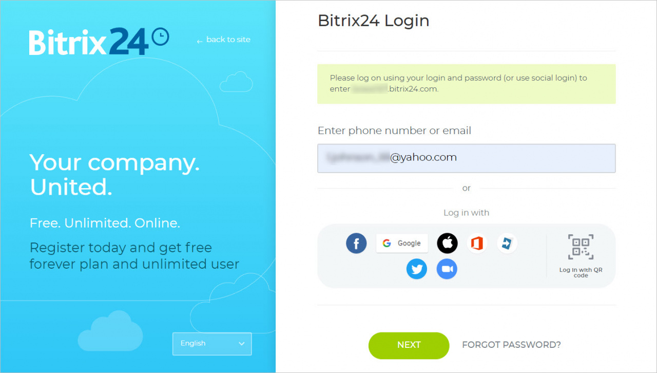 bitrix login cryptocurrency