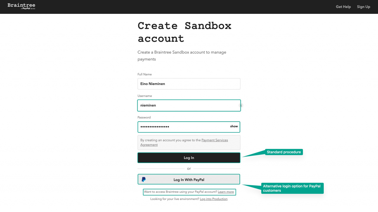 Create Sandbox Account.jpeg