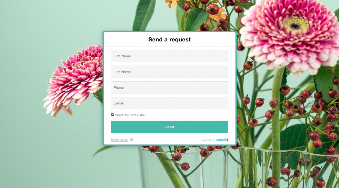 CRM form design