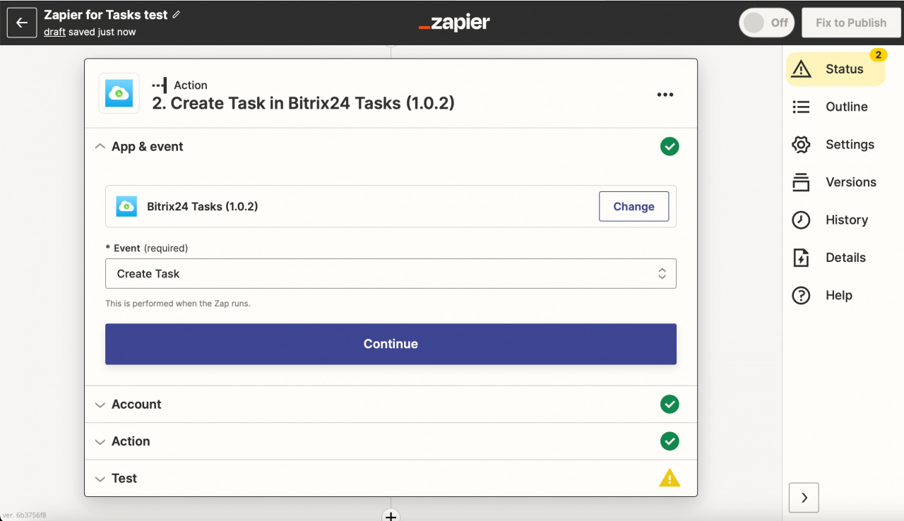 Zapier for Tasks. App and event.jpeg