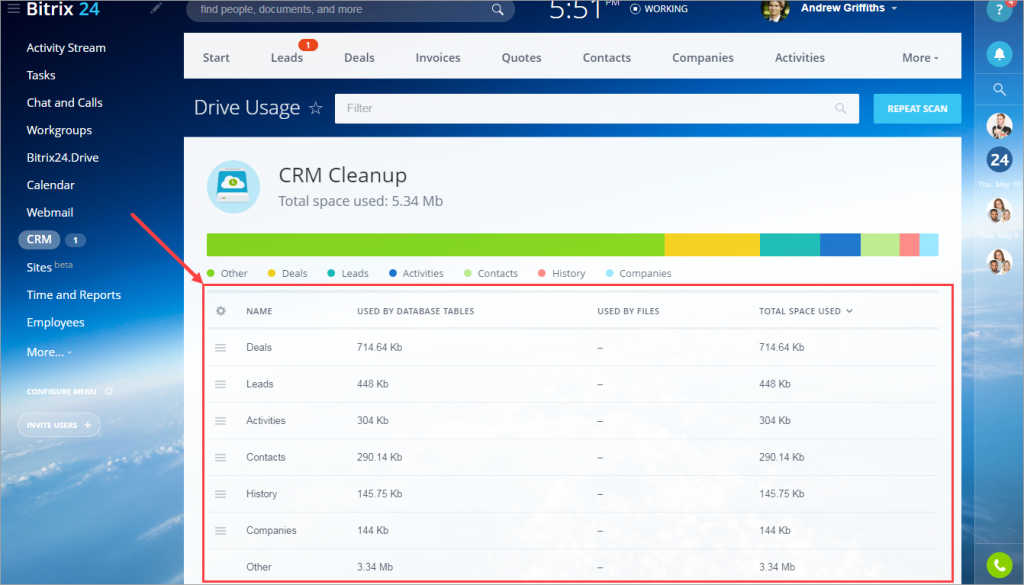 CRM Cleanup