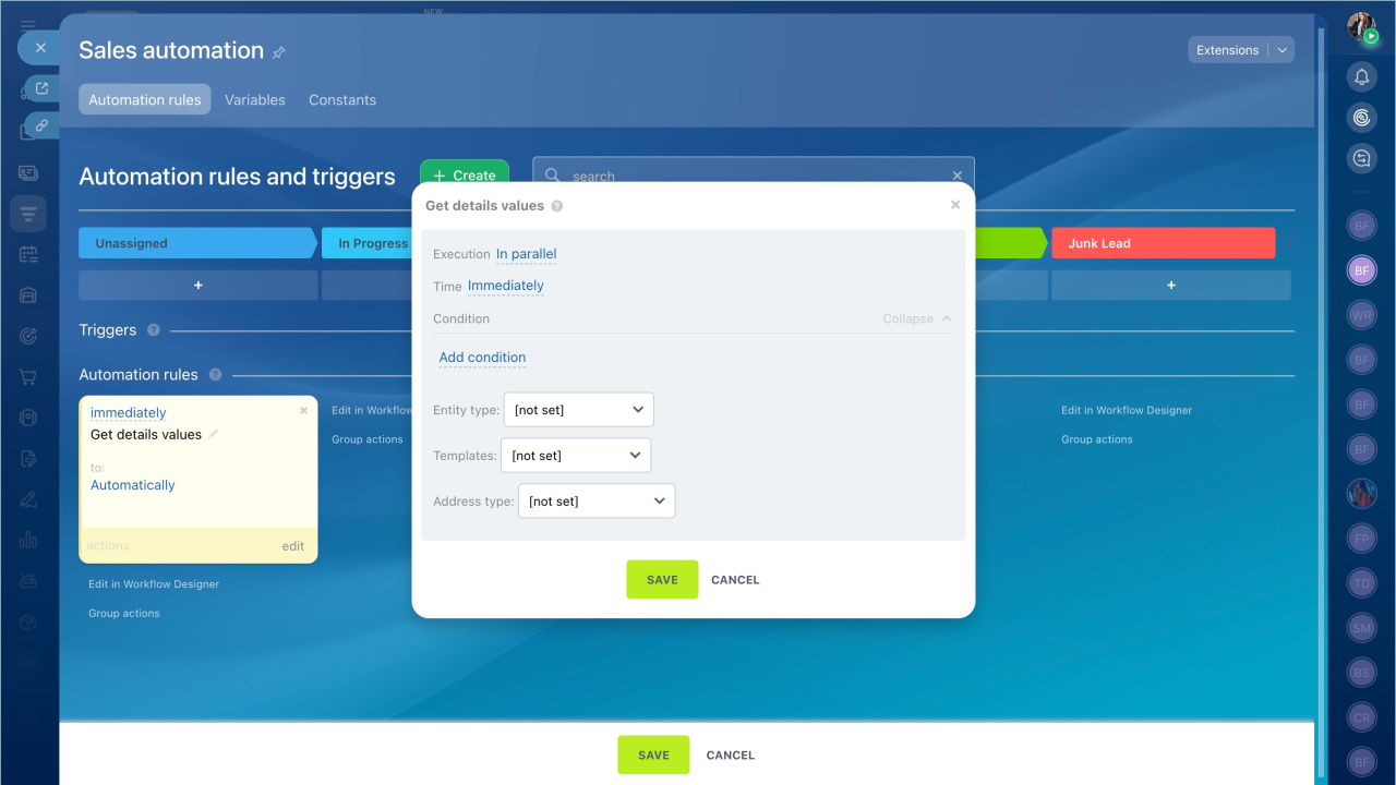 Get details values Get details values