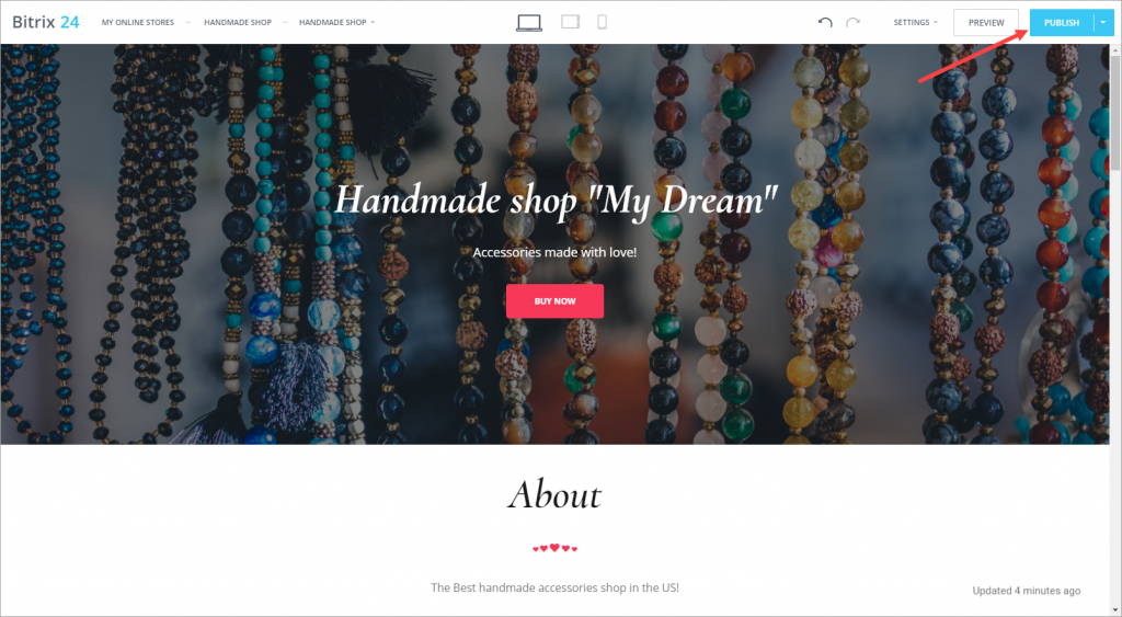 How to create an online store in Bitrix24