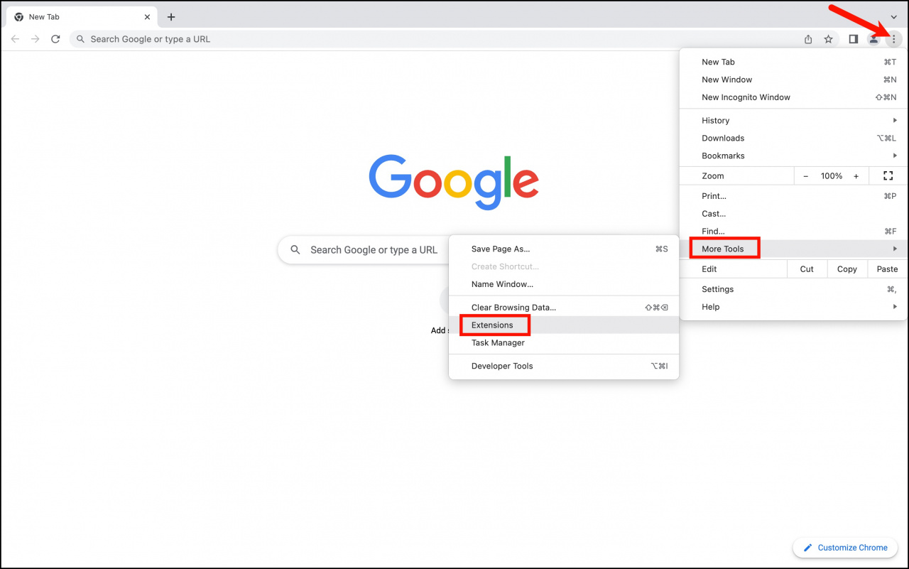 Tiện ích mở rộng của Google Chrome